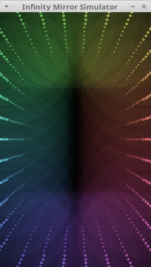 screenshot of simulator